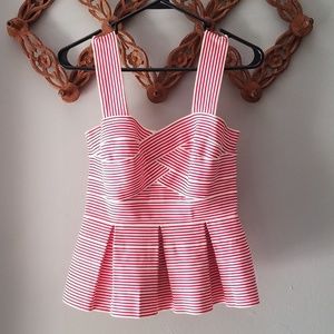 HD in Paris Cabana Peplum Top